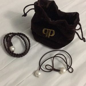 Vincent Peach pearl set